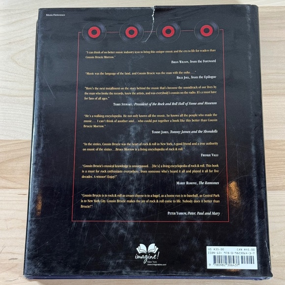 Rock & Roll ...And The Beat Goes On Hardcover Book GUC - Picture 2 of 14